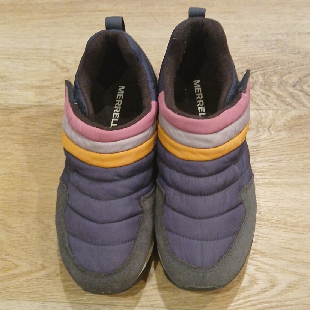 Merrell Women 6.5 Alpine Moc Strap Polar Hiking Sneaker